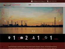 Tablet Screenshot of caleb-technology.com